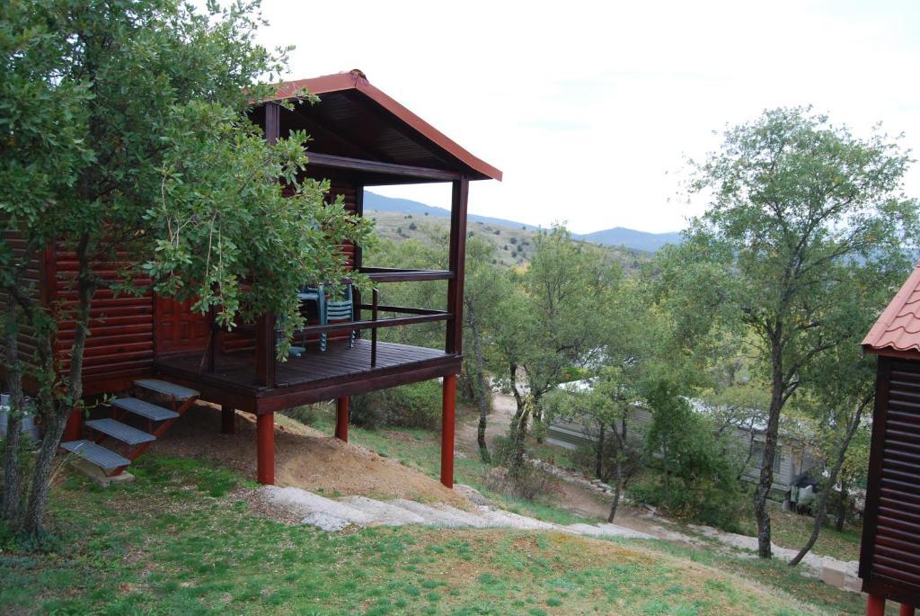 Camping de Cervera de Buitrago Buitenkant foto